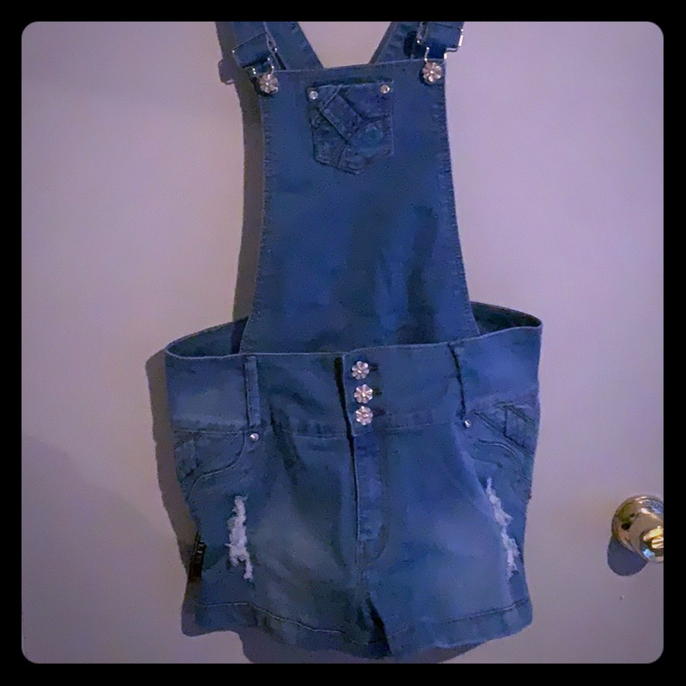 Silver Diva jeans (short overol)
